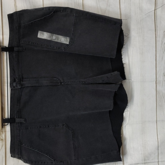 SONOMA Black High Rise Denim Shorts, Size 24W - Picture 1 of 12